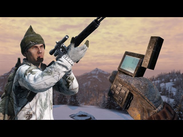 Surviving The BRUTAL Winter in USA DayZ...