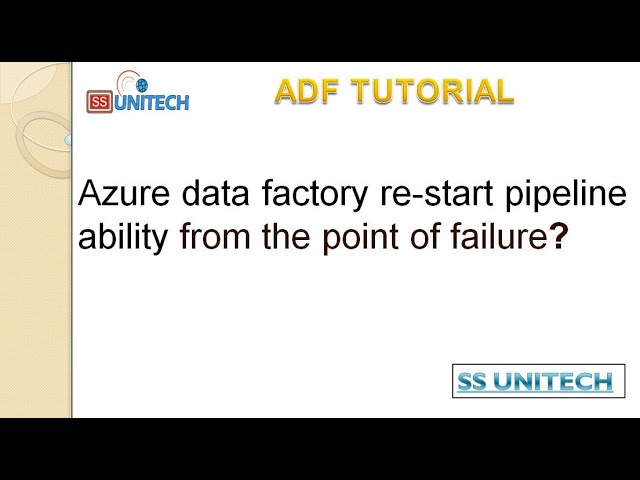 How to Rerun Pipeline from Point of Failure in adf | check points in adf | adf tutorial part 75