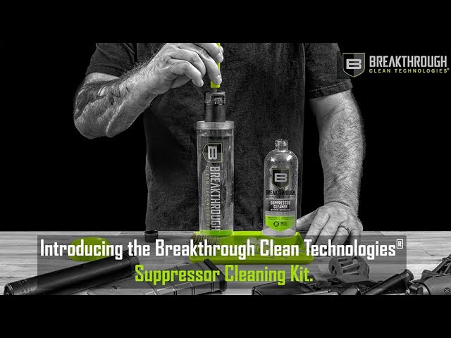Breakthrough Clean Technologies® Suppressor Cleaning Kit and Chemicals