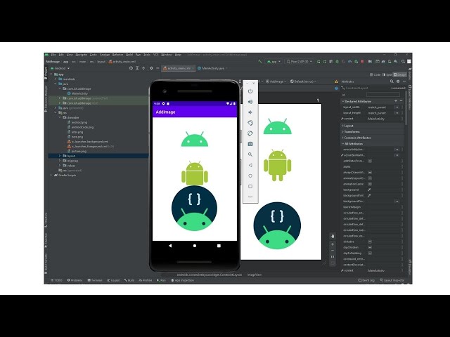 How To Insert Images In Your Android App Using Android Studio