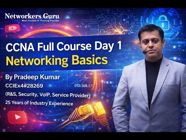 CCNA Full Course 2026 | CCNA Training Video 2026 | CCNA Certification Training 2026