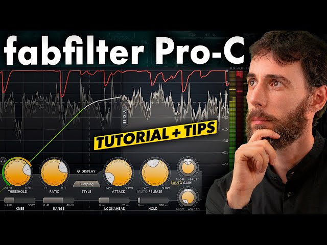 Cómo COMPRIMIR con FABFILTER ProC ► Sidechain avanzado -  Resonancias - Expansión stereo - MID/SIDE💥