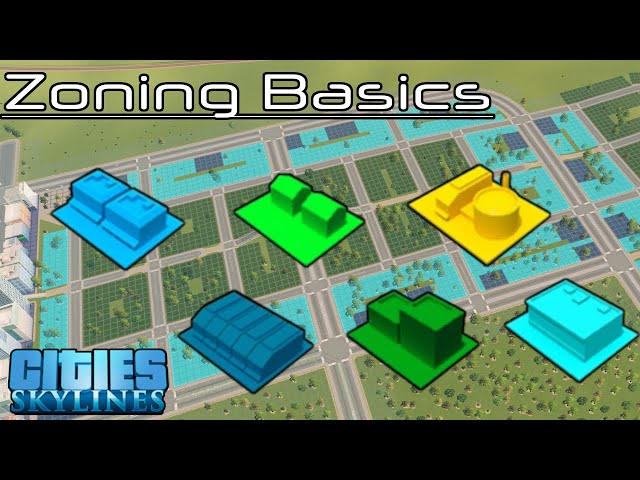 Basic Zoning Tutorial | Cities: Skylines | Ep. 16