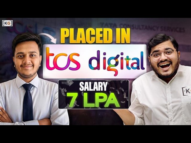 AI Recession? Still Got 7 LPA in TCS Digital | Complete Fresher Placement Strategy