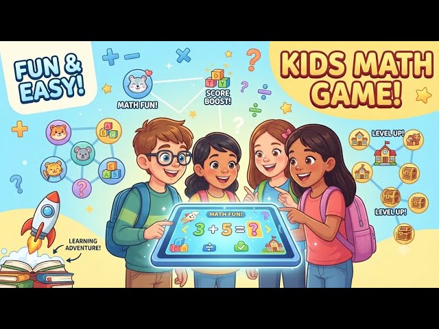 Solving Fun Math Puzzles! | Kids Math Game Walkthrough