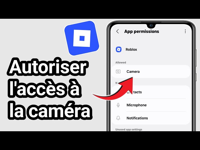 Comment autoriser l'accès à la caméra sur Roblox