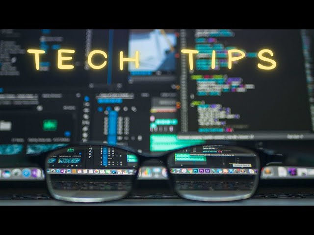 ✅"Quick Tech Tips: Time-Saving Hacks for Tech Enthusiasts"