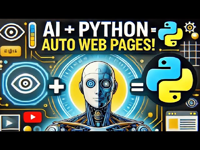 Build a Python AI App That Automatically Generates Web Pages