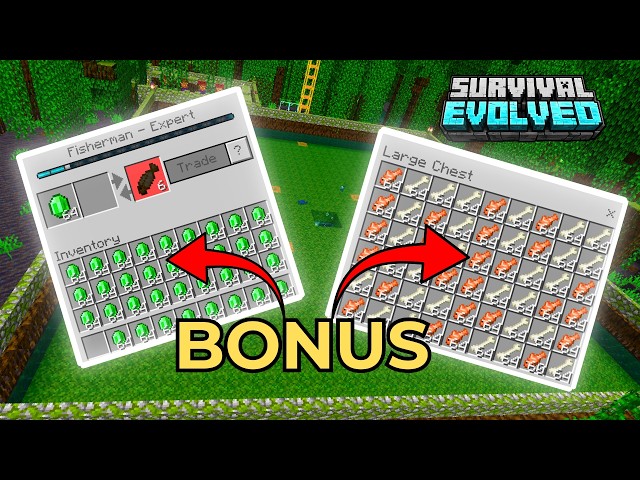 How to Build a Bone Meal Farm, Get Emeralds & XP! Minecraft Bedrock