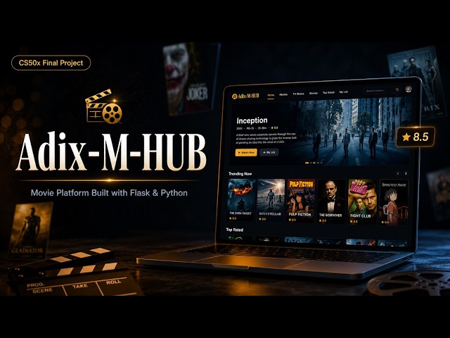 I Built a Movie Platform for CS50x Final Project