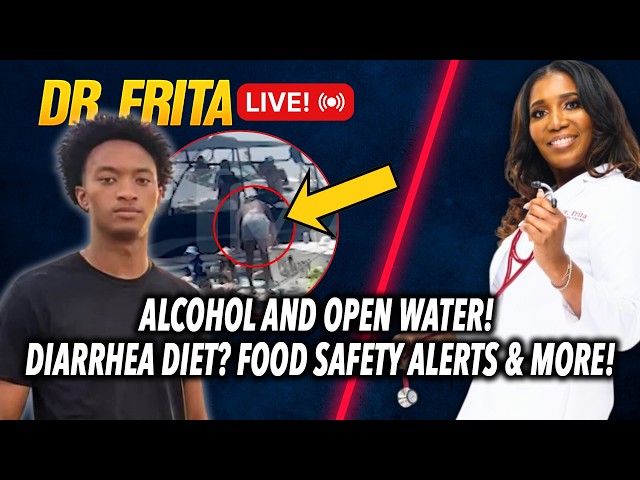 Actualización de Nolan Wells: Los peligros del alcohol y las aguas abiertas en Dr. Frita Live! #u...