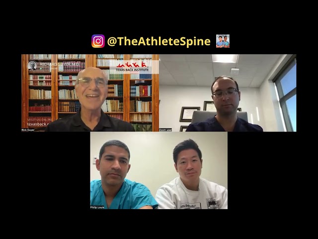 Tiger Woods undergoes a Lumbar Disc Replacement (L4-5) | Richard Guyer, MD & Alex Satin MD