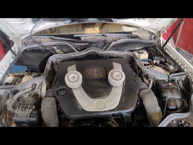 Mercedes E350 engine Mount replacement step by step 