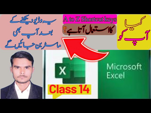 A To Z Short Cut Keys in Excel | Maqboolitech