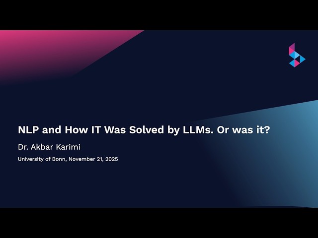 NLP and How it Was Solved by LLMs. Or was it? (NLP Part 1)