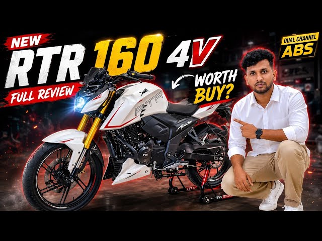 TVS Apache RTR 160 4V Dual Channel ABS Review | Don't Buy Before Watching! 😱