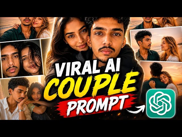 Instagram Trending Couple Photo Editing 🔥 | Viral Couple Photo Prompt | AI Photo Editing Tutorial