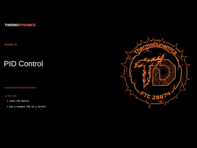 FTC Coding Tutorials Episode 5: PID Control