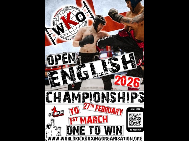 Day 1 Ringsports (Ring 3) - The 2026 WKO English Open Championships