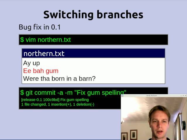 Branches in git
