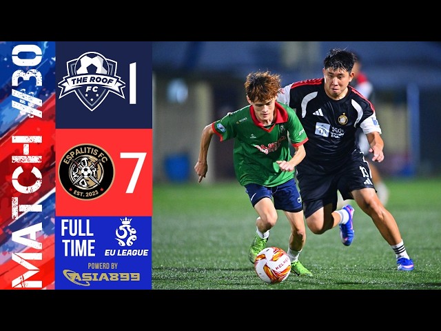 EU LEAGUE SEASON 4 | MATCH #30 THE ROOF FC 1:7 ESPALITIS FC #football #soccer#sports #footballshorts