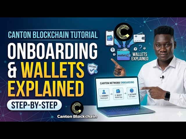 Canton Blockchain Tutorial: Onboarding & Wallet Setup Explained (How To Get Canton Wallet For Free).