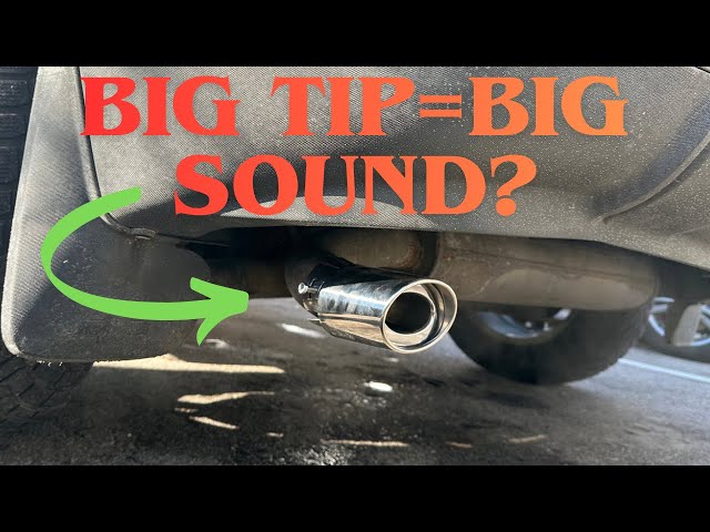 Will A Custom Muffler Tip Change The Sound Of Your Engine