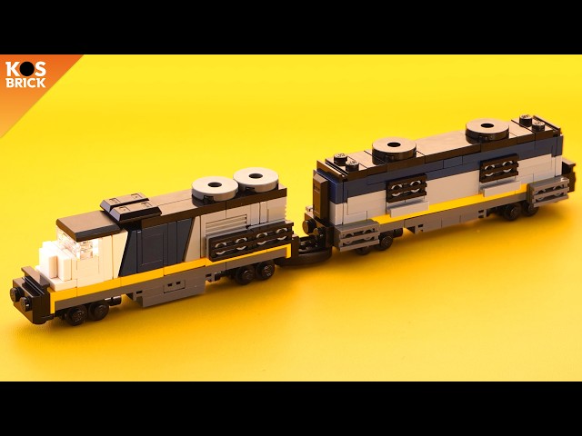 Lego Mini Train | Police Train Heist - Lego 60508 (Tutorial)