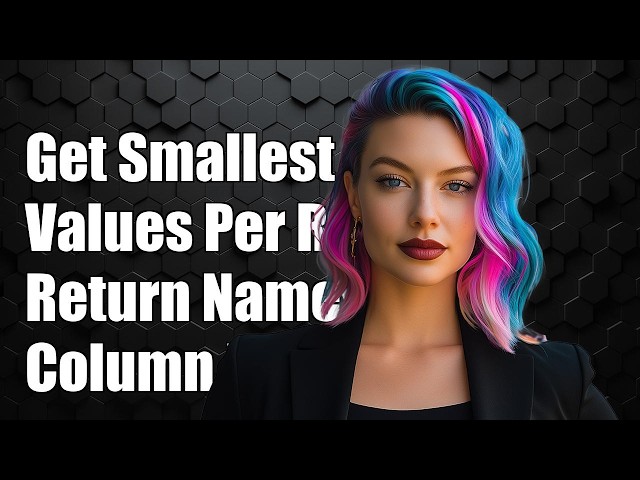 Getting the three smallest values per row and returning the correspondent column names