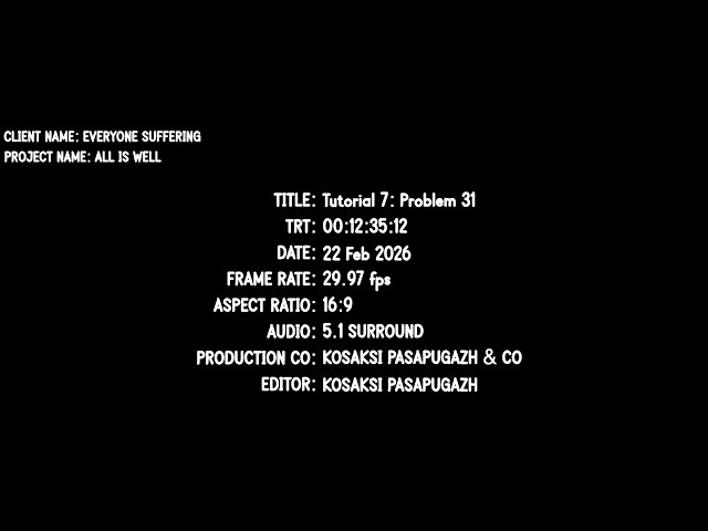 Mathematics for Economics: Tutorial 7  - Problem 31