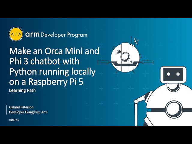 Make an Orca Mini and Phi 3 chatbot with Python running locally on a Raspberry Pi 5 | Learning Path