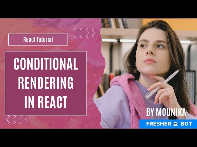 conditional rendering in react