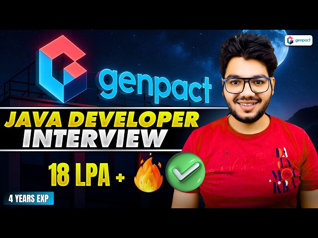 Genpact Java Developer Interview Experience & Questions [ 18 LPA+ ]
