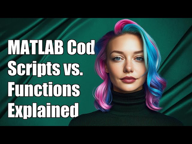 Understanding MATLAB Code Sections: Scripts vs. Functions Explained