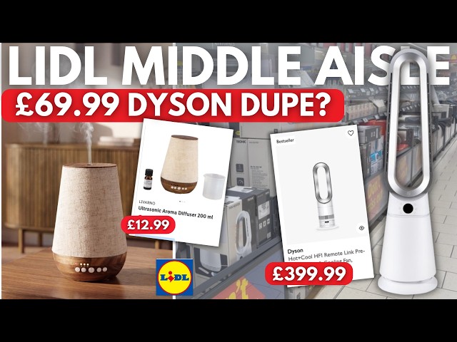LIDL MIDDLE AISLE IS TAKING ON DYSON! £69.99 vs £399.99?!