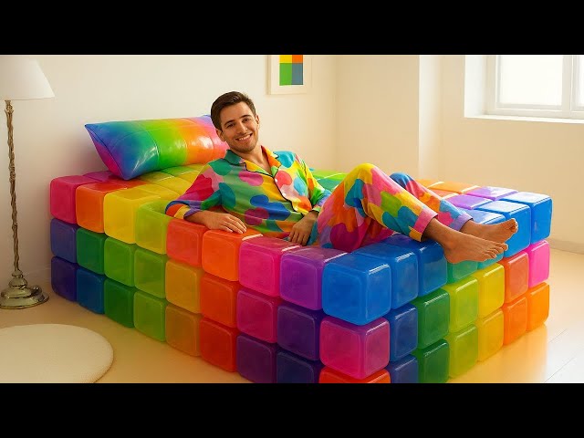 Live 🔴 Which Fantasy Bed Would You Choose? 🦋✨ | Ultimate Oddly Satisfying AI ASMR