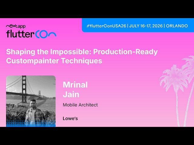 Auth flows in Flutter WebViews without losing your mind (or your user… - Taaha | Fluttercon USA 2026