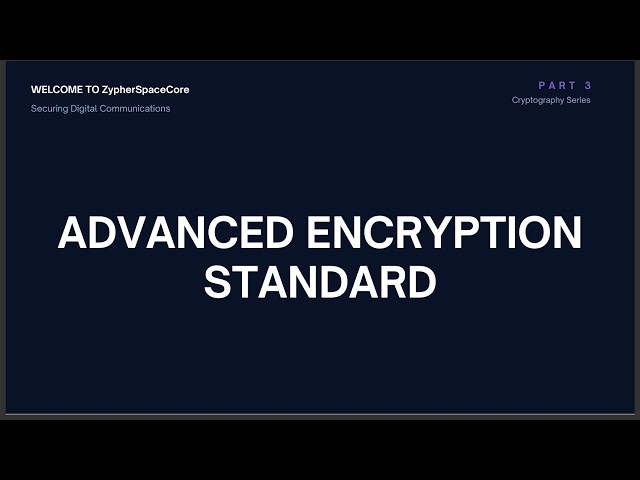 AES Explained Step by Step | Advanced Encryption Standard