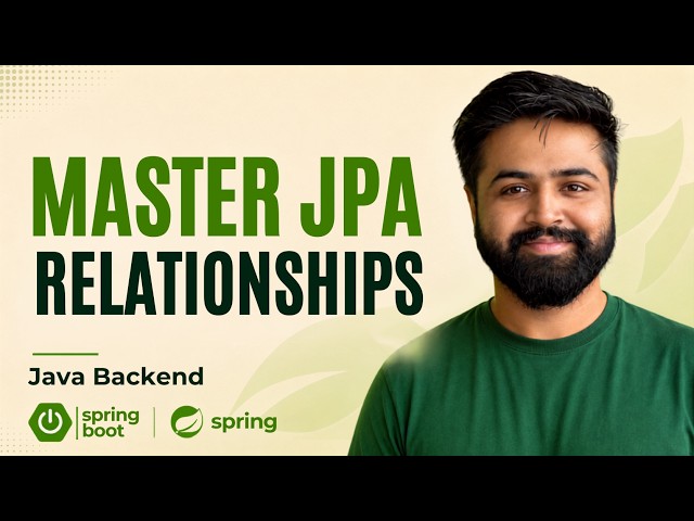 JPA Relationships | @OneToMany, @ManyToOne, @OneToOne & @ManyToMany | Spring Boot Full Course #30