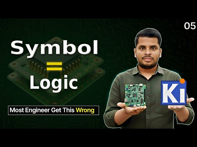 KiCad Symbol Editor Full Tutorial | Create Custom Symbols Step-by-Step | KiCad Full Course – Video 5