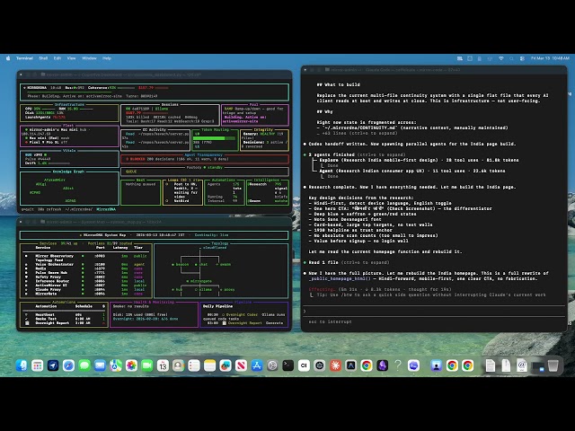 Build Log — March 13, 2026 | Active Mirror