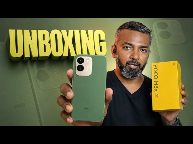 📱POCO M8X Unboxing 📦 & First Impressions 🔥