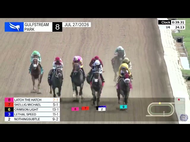 8va Carrera de Gulfstream Park | Lunes 27 de Julio de 2026