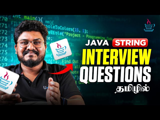 1. Basic Core Java STRING Interview Questions & Answers - TCS, Zoho, CTS, Wipro, Infosys, HCL