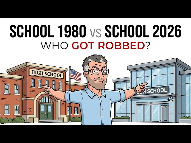 School in 1980 vs School in 2026 — Which Generation Got Robbed?