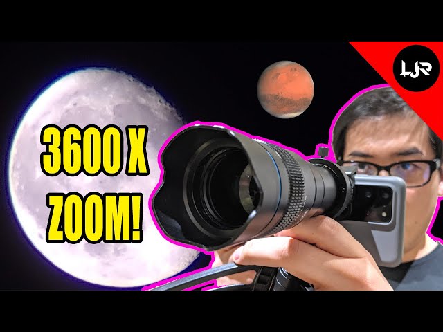 Samsung Galaxy S20 Ultra With Apexel 36X Zoom Lens 🌖 - Does It Work?