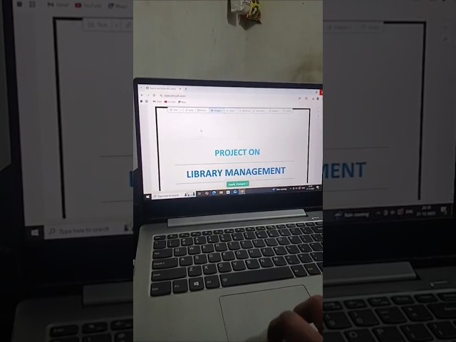 Library Management System Project in Computer 💻 | Class 12 Computer Project | Full Working #viral