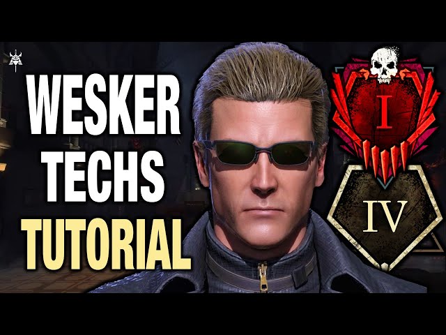 TUTORIAL WESKER - UROBEND, REBOUND, HUG TECH, SKY WESKER | Dead by Daylight