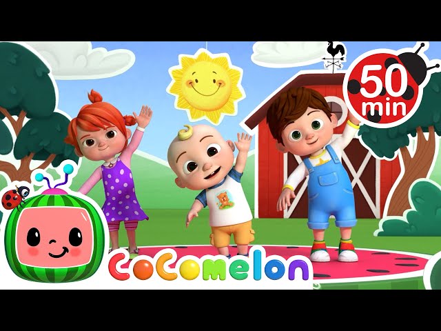 Yes Yes  Vegetables Dance Party 50 MIN LOOP | Karaoke Nursery Rhymes & Kids Songs - CoComelon