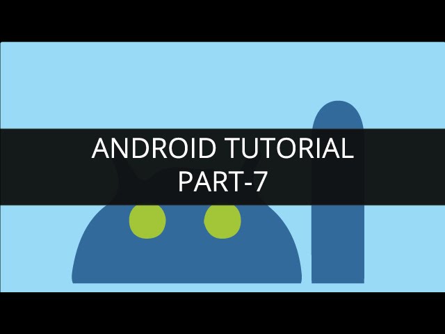 Android Tutorial - SQLite Open Helper Class (Part-7) | Edureka